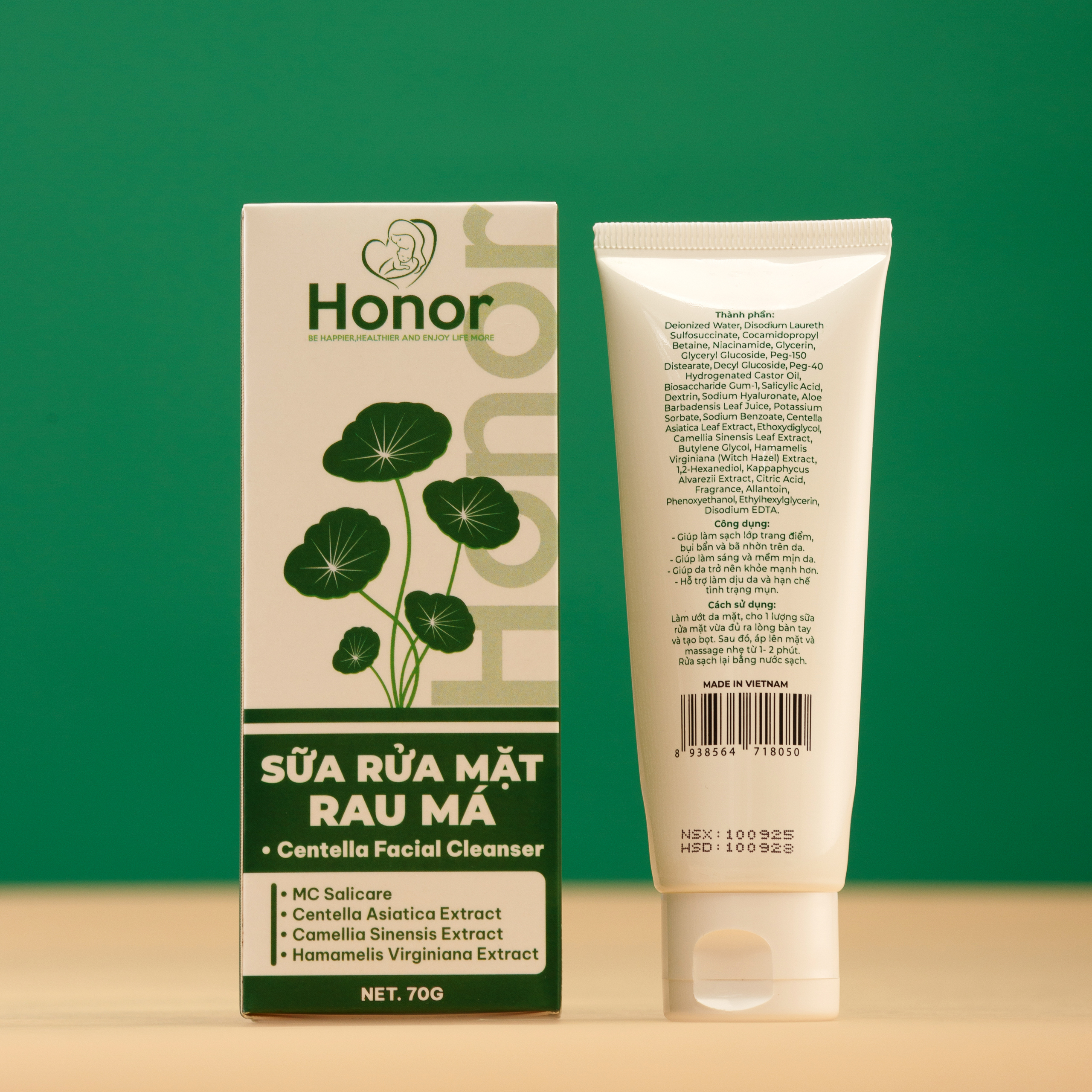 SỮA RỬA MẶT RAU MÁ - Hình 3